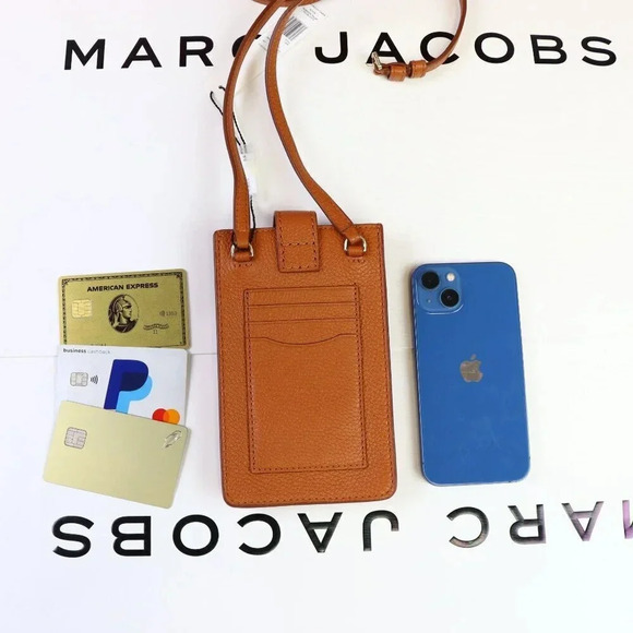 Marc Jacobs The Groove Pebble Leather Phone Crossbody Bag S107L01SP21 * Original - Picture 5 of 16